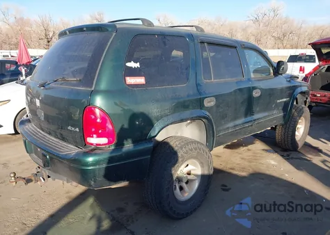 1999 Dodge Durango из США, поврежденный, VIN 1B4HS28Z9XF600936